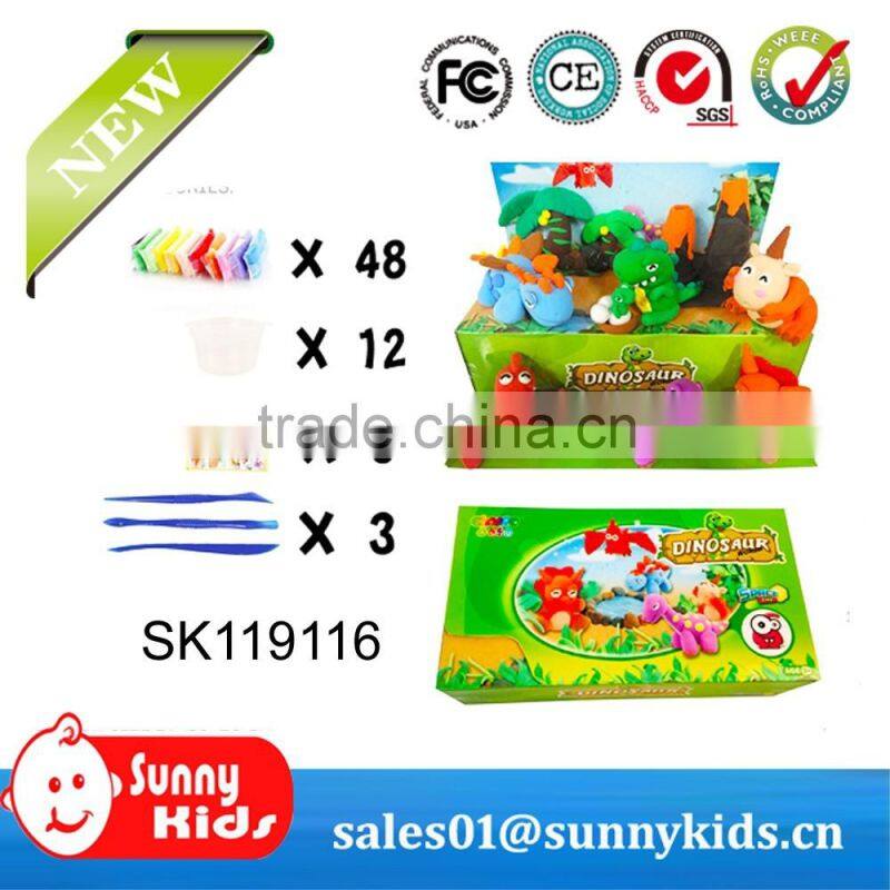 super light clay soft polymer modeling Kids toy DIY magic clay