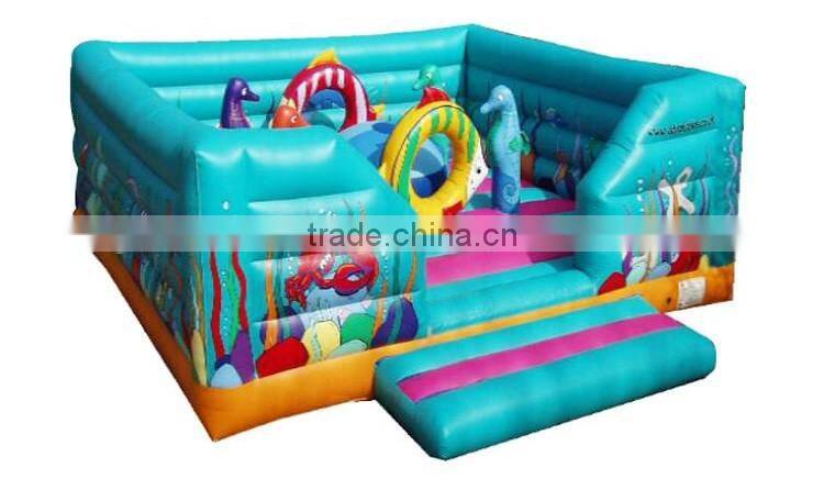 inflatable under the sea children bouncy castle, inflatable playground on sale for toddler