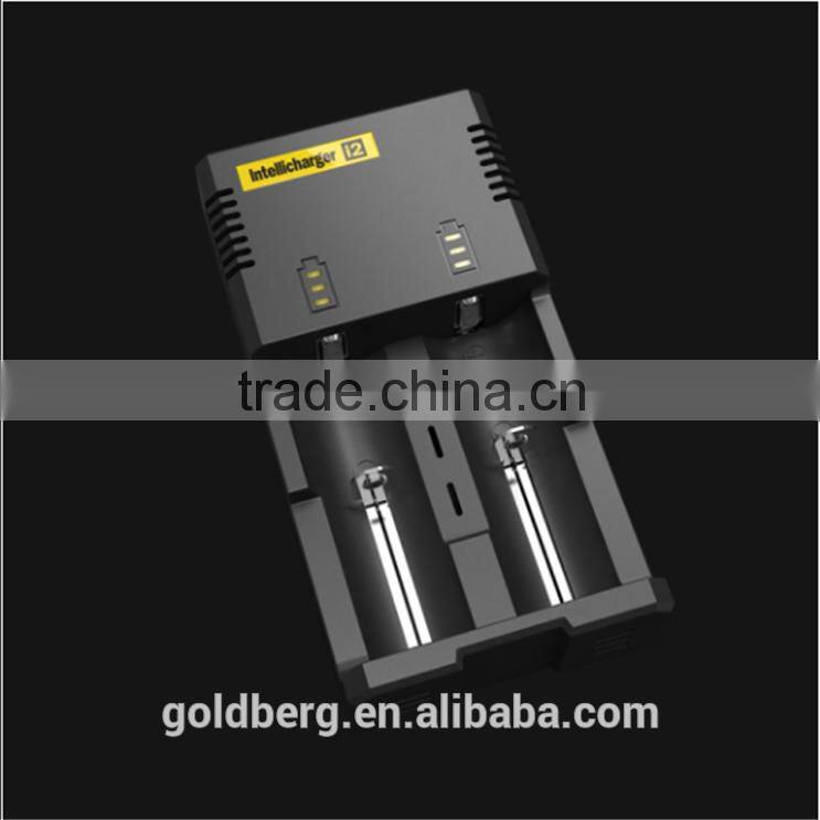 2016 Hot sale NitecoreD4 Nitecore Charger Wholesale Intellicharger I2 I4 D2 D4 Charger