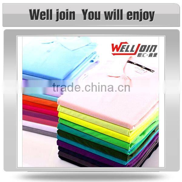 Newest design wholesale price Mens 100% cotton custom polo shirt