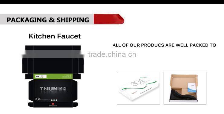 New products 360 degrees rotation flexible stainless steel kitchen faucet