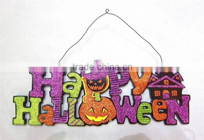 Wooden halloween garden decoration