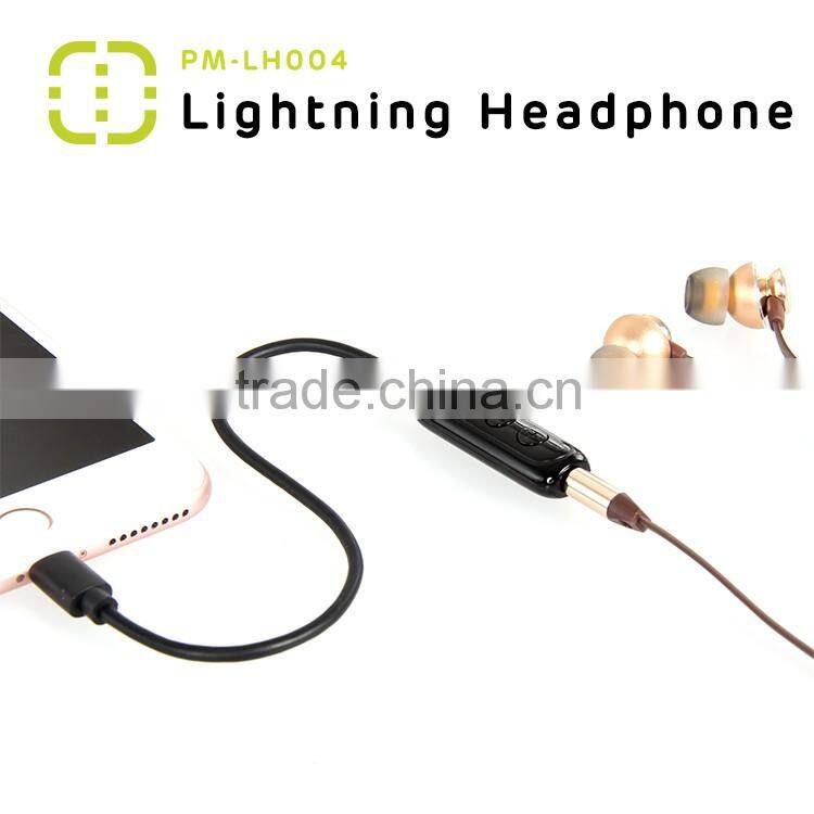 Walnut MFI certified earphone Adaptor for iPhone 6s plus/iPhone6