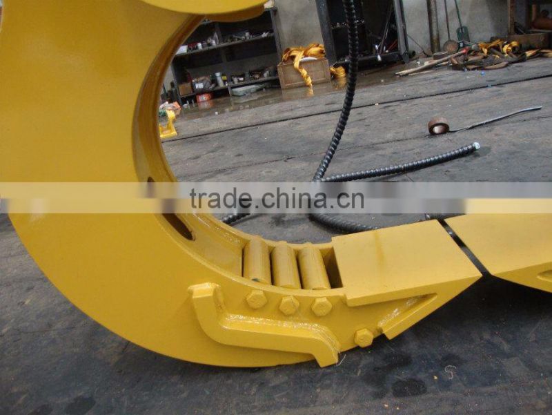 High Quality Can Be Bolted Excavator woodsplitter Grapple