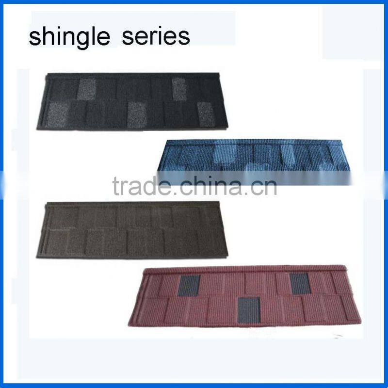 Trade Assurance solar roof tiles Stone Coated Metal Roof Tile For House, metal roof tile