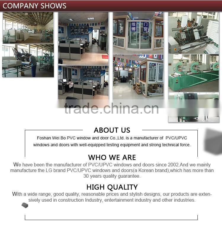 UPVC White Casement Doors with Grilles designs