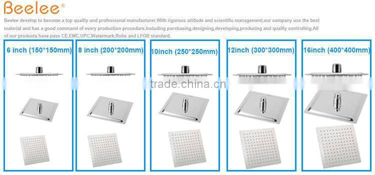 Bathroom accessories filtered shower heads rotating shower head stainless steel shower head