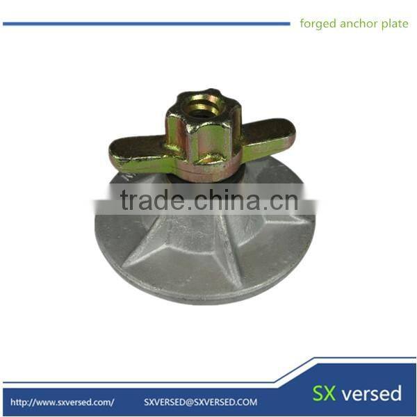supply the steel formwork Wing Nut and forged anchor plate