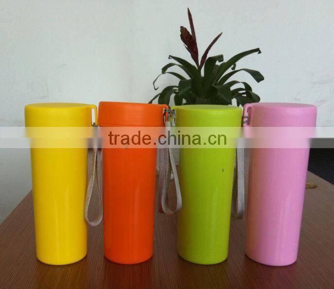 Customized fashion durable colorful plastic cup