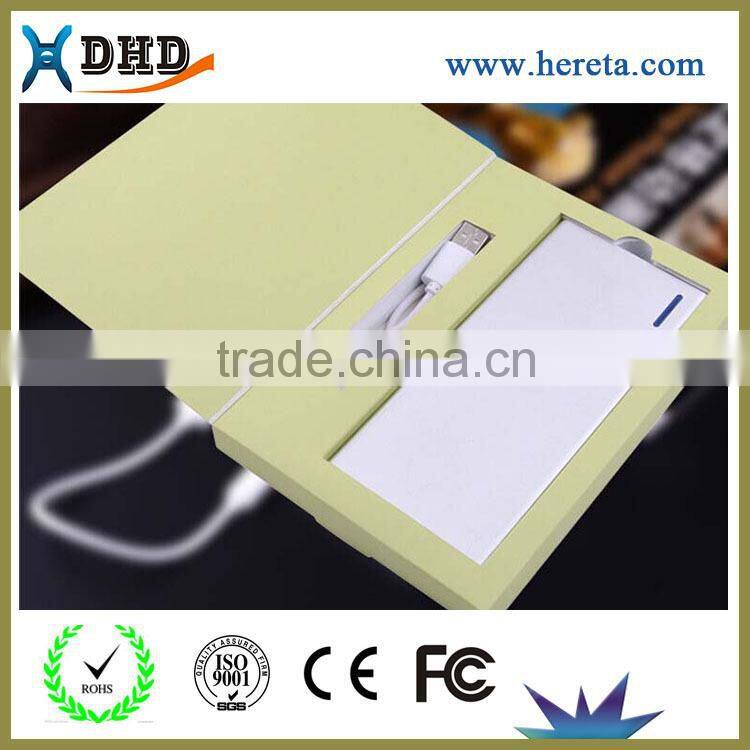 12000mA Hot large capacity power capacitor bank power bank 11000mah