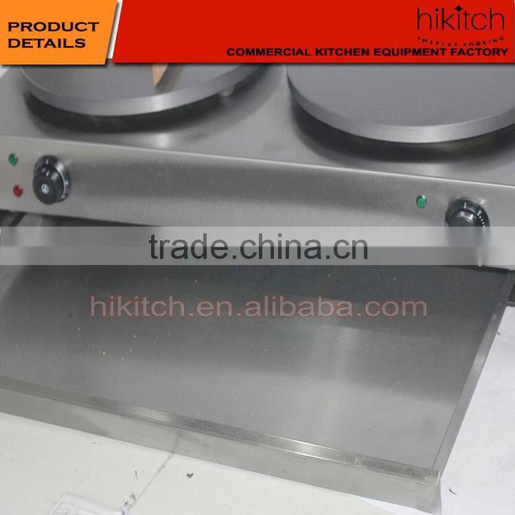 Commercial snack machines double hot plate electric crepe maker