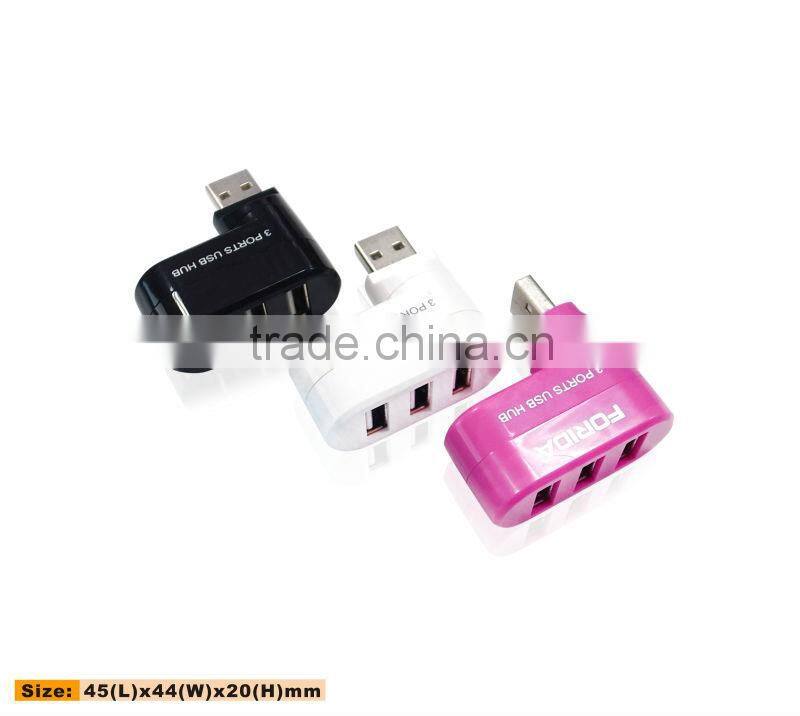 usb 2.0 3 ports hub with card reader