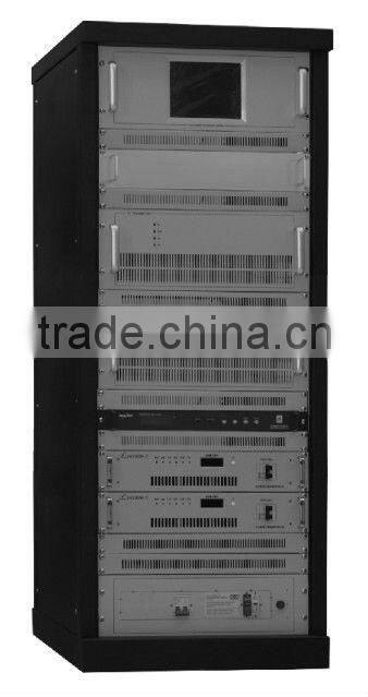 TV 518A-2000W Analog VHF UHF All Solid State wireless analog TV Signal Broadcast transmitter TV Station Broadcasting Equipment