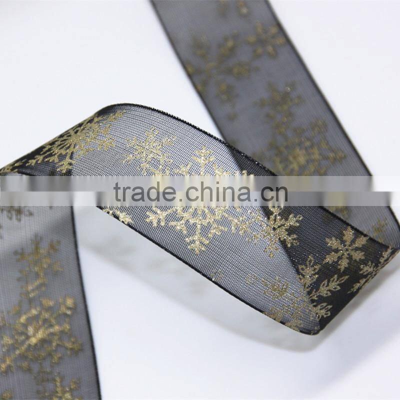 Snowflake package ribbon
