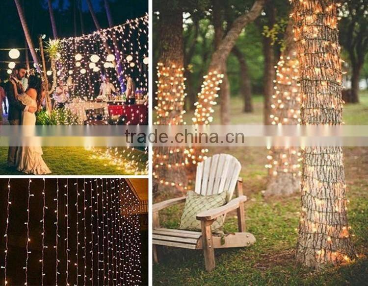 Holiday Lighting 5.5m 28leds Adapter powered Christmas decorative crystal magic Ball Led String Light