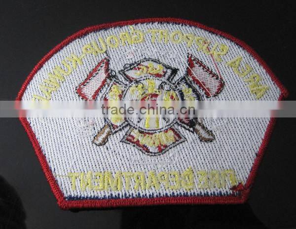 Clothing Badge Embroidery / Hand Embroidered Badge by Machine / Kuwait Officer Embroidery Badge