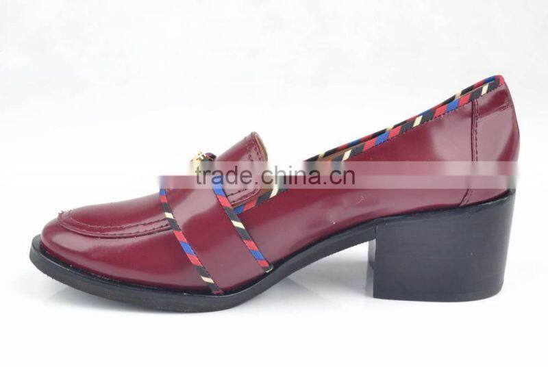 2014 new style fashion comfortable flat women casual leather shoes