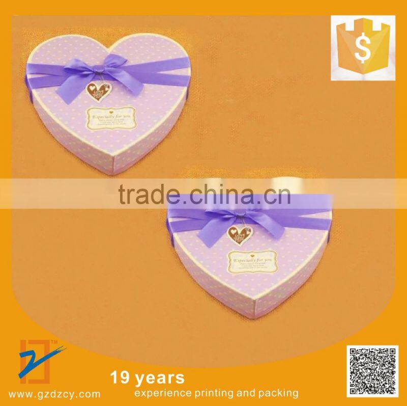 2015 the newest chocolate box, candy box ,Printing and packaging manufacturers directly supply