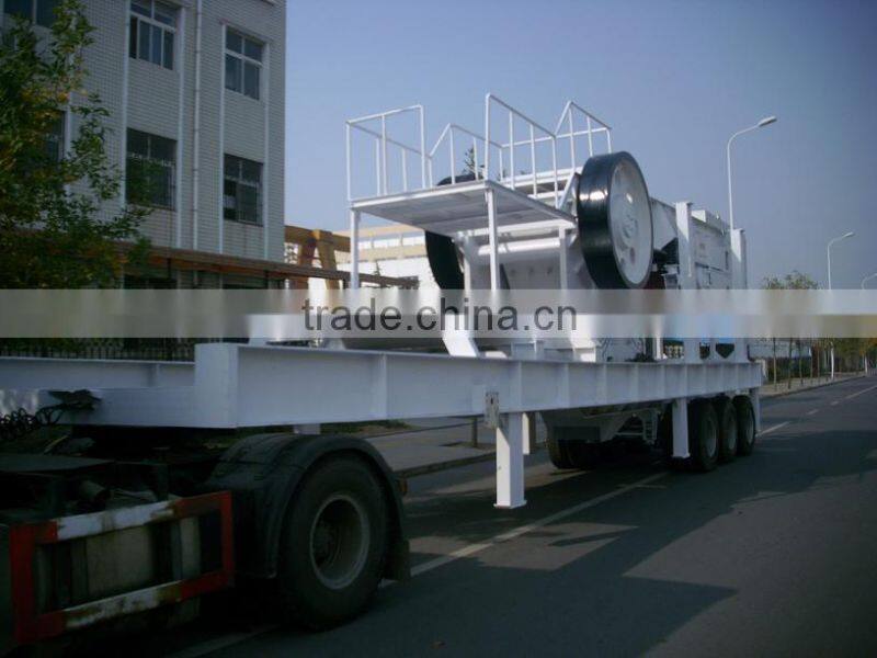 hot selling small mobile stone crushing plant price