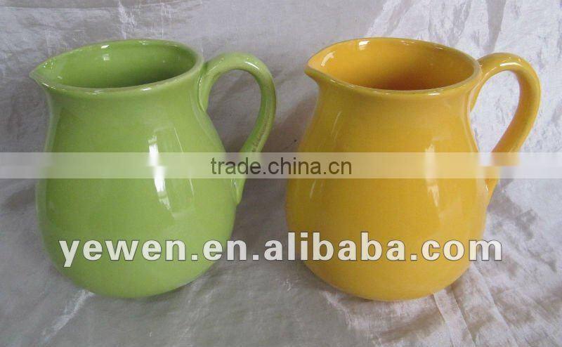 ceramic milk pot,chocolate pot