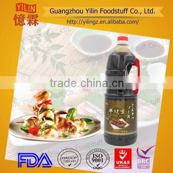 1.8L teriyaki sauce manufacture china with oem servie