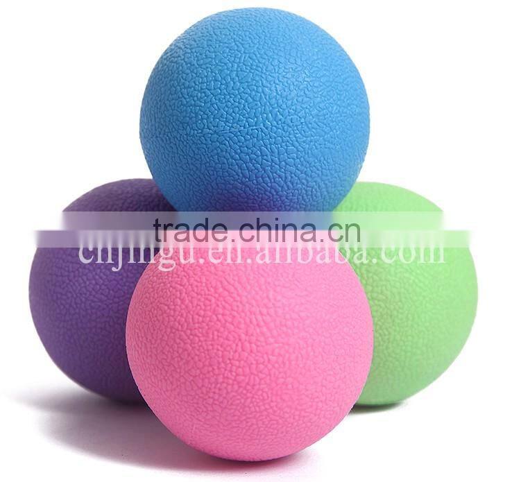 High Quality Nutural Body Massage Foot Rubber Massage Lacrosse Ball