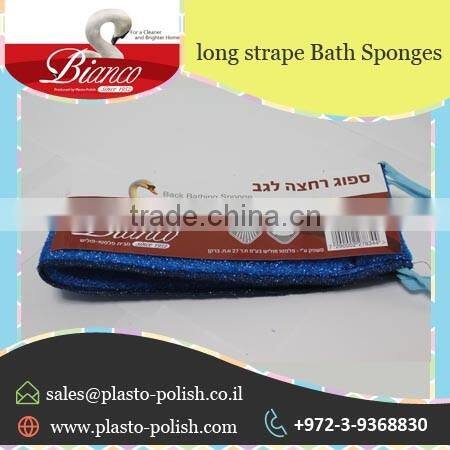 2015 Hot Sell Bath Sponge with Long Strap