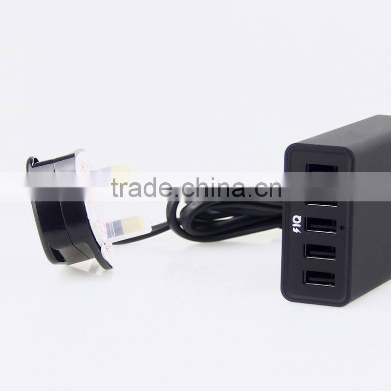 Many models smart dual port charger 4 port usb charger