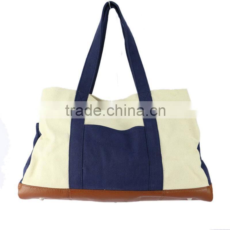 2016 hot sell travel bag customized simple design bag large capacity canvas bag