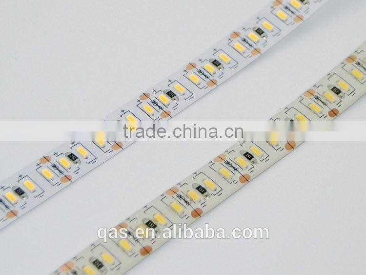 SMD 3014 LED Strip Super Bright 204led/m led tape light DC 12V white or warm white color 5m/lot