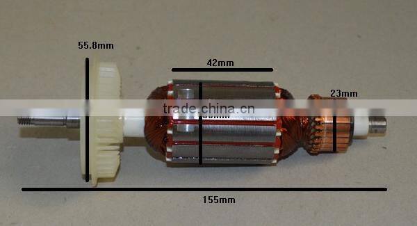 High-grade motor rotor stator winding