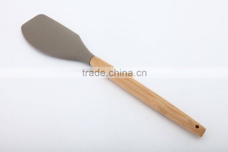 New product wood handle silicone kitchenware
