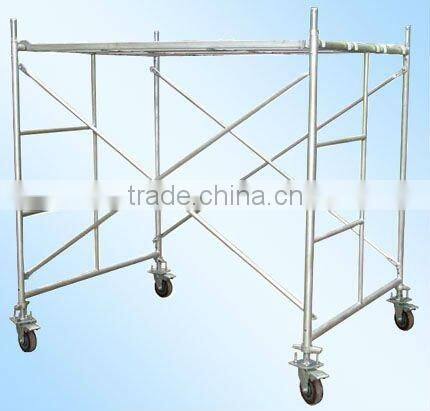 h frame scaffolding walking through scaffolding system