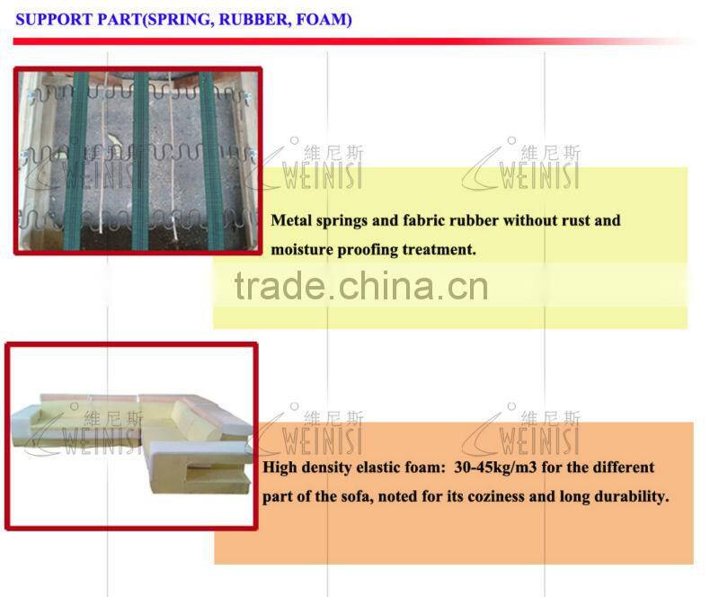 A021 Customized hotel bedroom furniture extra long sofa