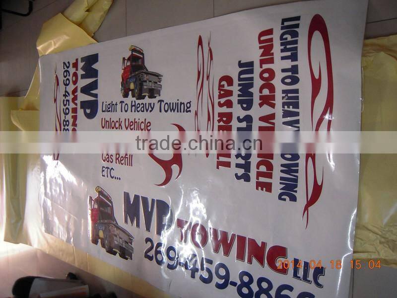 large window lettering vinyl stickers