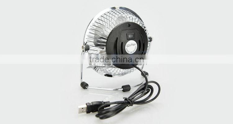 New Mini dc fans Hot selling 5v dc metal cooling fan with usb port mini fans