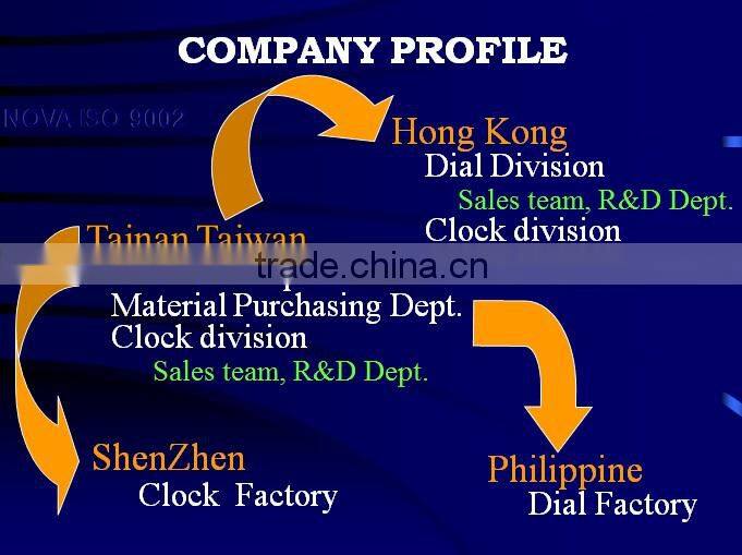 Green Sweep touch light home use Alarm clocks with feet