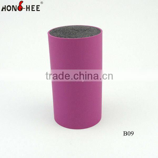 Plastic Round Knife Block