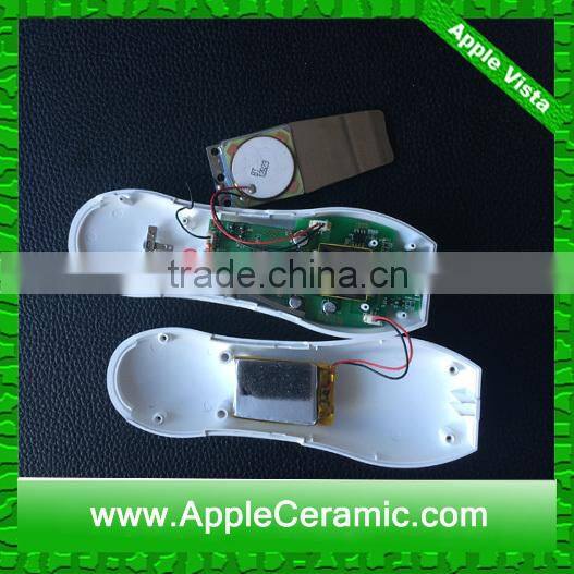 Piezoelectric Vibration Sensor for Electric Dead Skin Remover