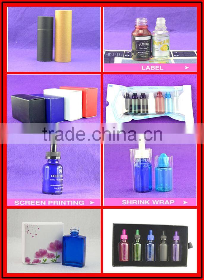 50ml white porcelain bottles for e-liquid packing with tamperproof cap e-liquid glass bottle 50ml