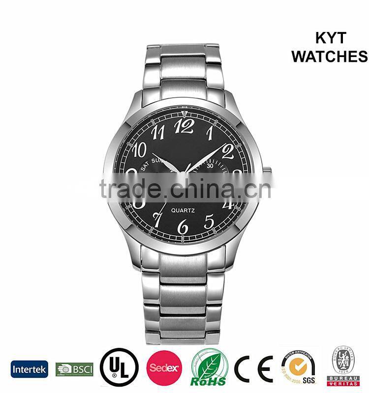 KYT IPRG rose gold 2016 best selling product 10atm waterproof japan movt quartz stainless steel back watch
