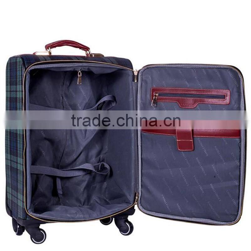 Wheels PVC Zipper Bag Cheap Salon Travel Trolley Bag