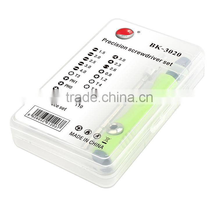 GuangZhou BAKU BK-3020 precision t1 t2 t3 t4 torx screwdriver set for BK-3020