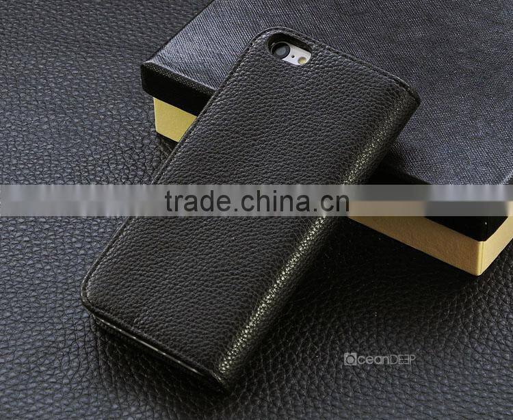 Fancy designed magnets pu leather case for iphone 5c unlocked phone case made in China