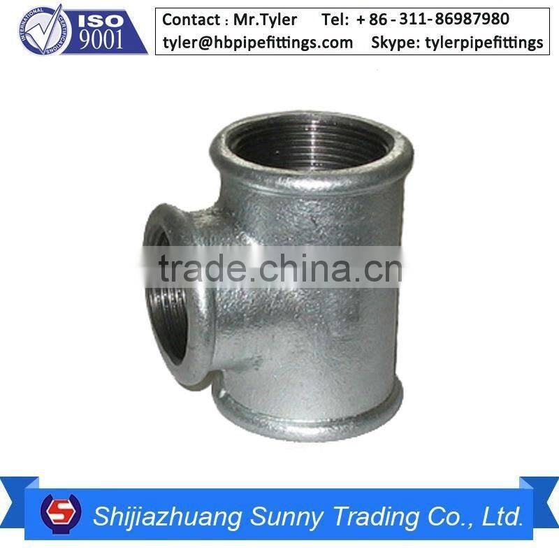CLASS 150 Malleable Iron 130 Tee Equal
