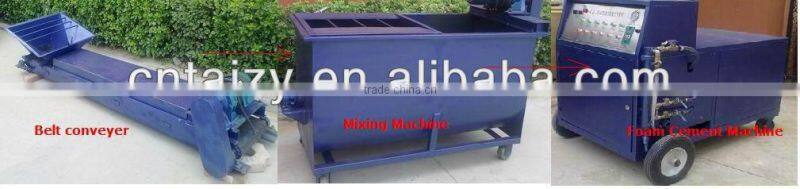 Big capacity light weight foam concrete blocks making equipment