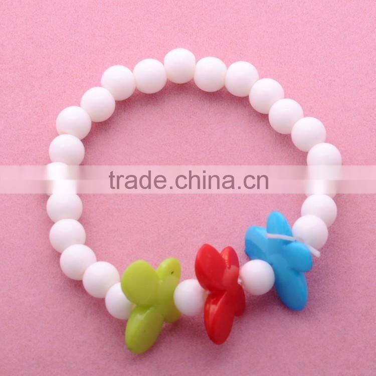 >>>2016 New arrival children kids accessories Acrylic flower girl kids necklace bracelet jewelry sets/