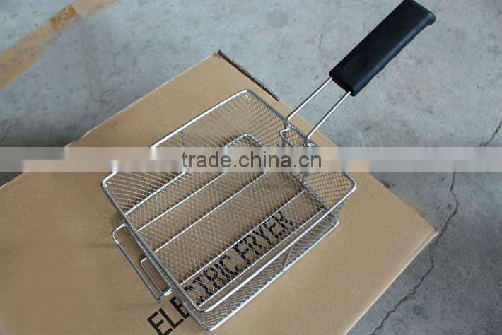 13L stainless steel industrial deep fat fryer