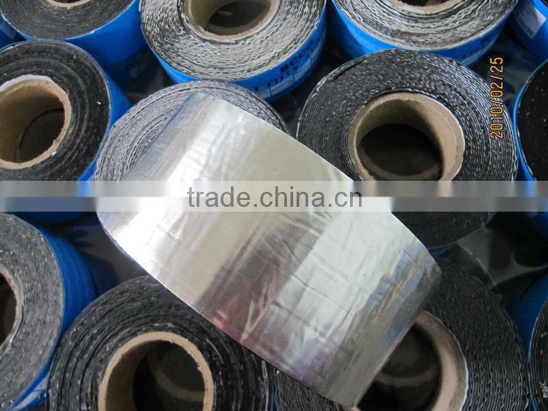 popular self-adhesive bitumen waterproof tape, sealing tape,