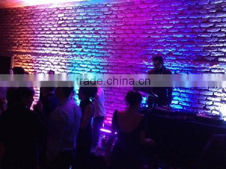 Elegant led rgbw multi colored slim wall washing light for wedding party backdrop decorate